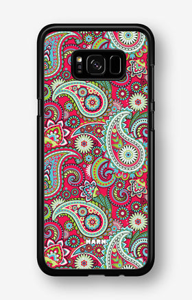 Samsung Galaxy S8 Hard Case – Paisley Paradise - View 1