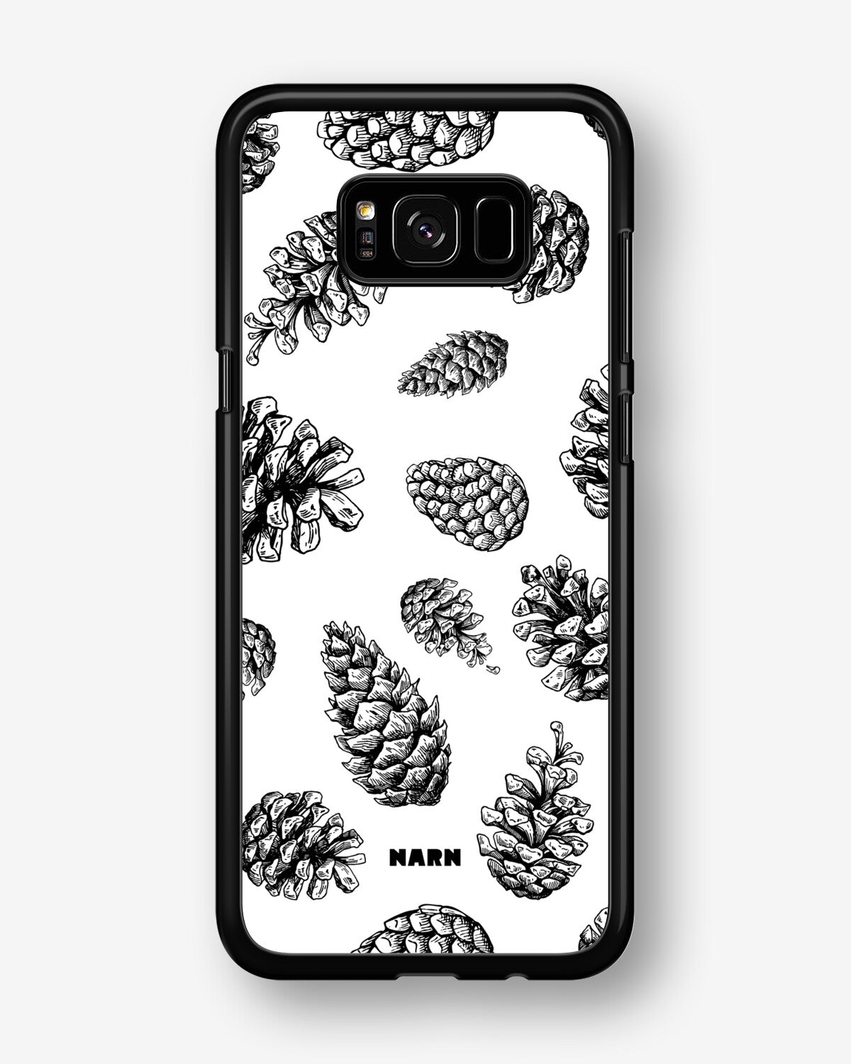 Samsung Galaxy S8 Hard Case – Pine Cones - View 1