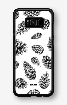 Samsung Galaxy S8 Hard Case – Pine Cones - View 1