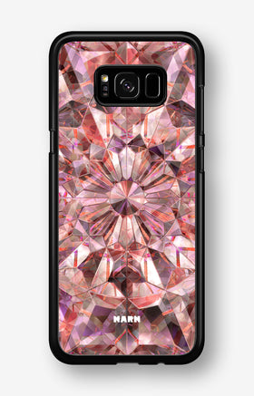 Samsung Galaxy S8 Hard Case – Pink Crystals - View 1
