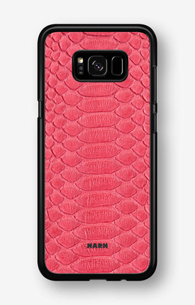 Samsung Galaxy S8 Hard Case – Pink Snake - View 1