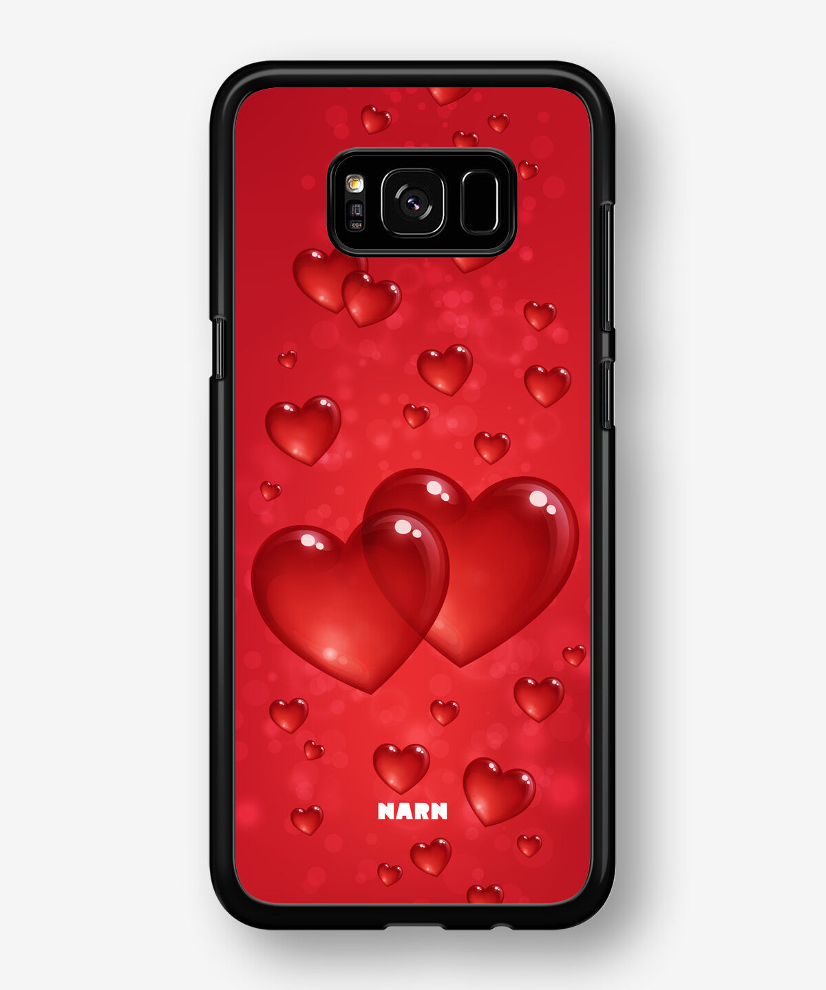 Samsung Galaxy S8 Hard Case – Red Romance - View 1