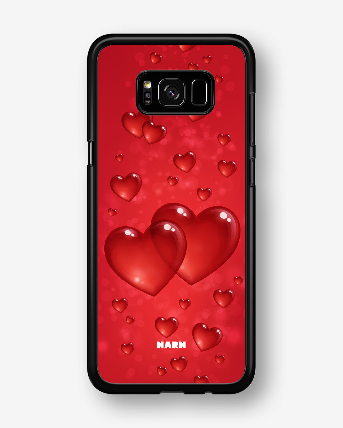 Samsung Galaxy S8 Hard Case – Red Romance - View 1
