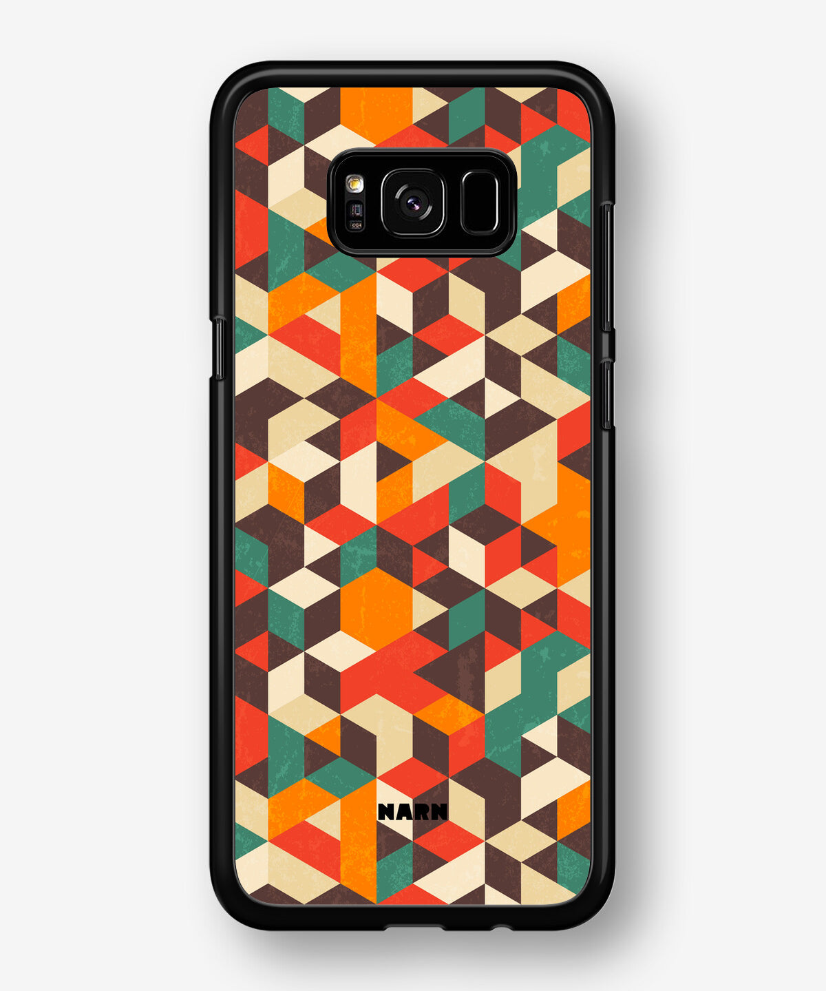 Samsung Galaxy S8 Hard Case – Retro Geometric - View 1