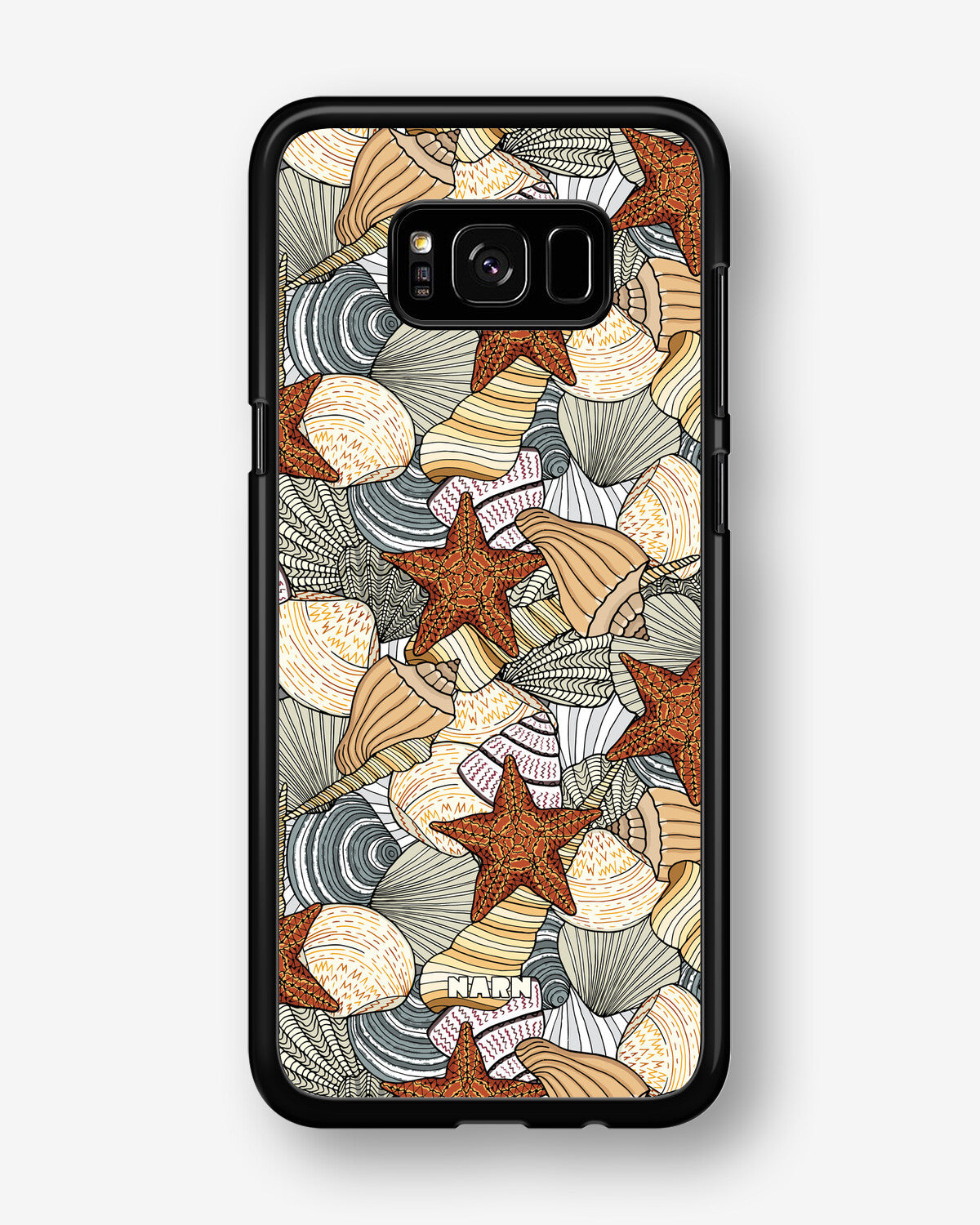 Samsung Galaxy S8 Hard Case – Sea Shells - View 1