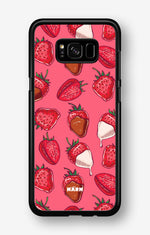 Samsung Galaxy S8 Hard Case – Strawberry Chocolate - View 1