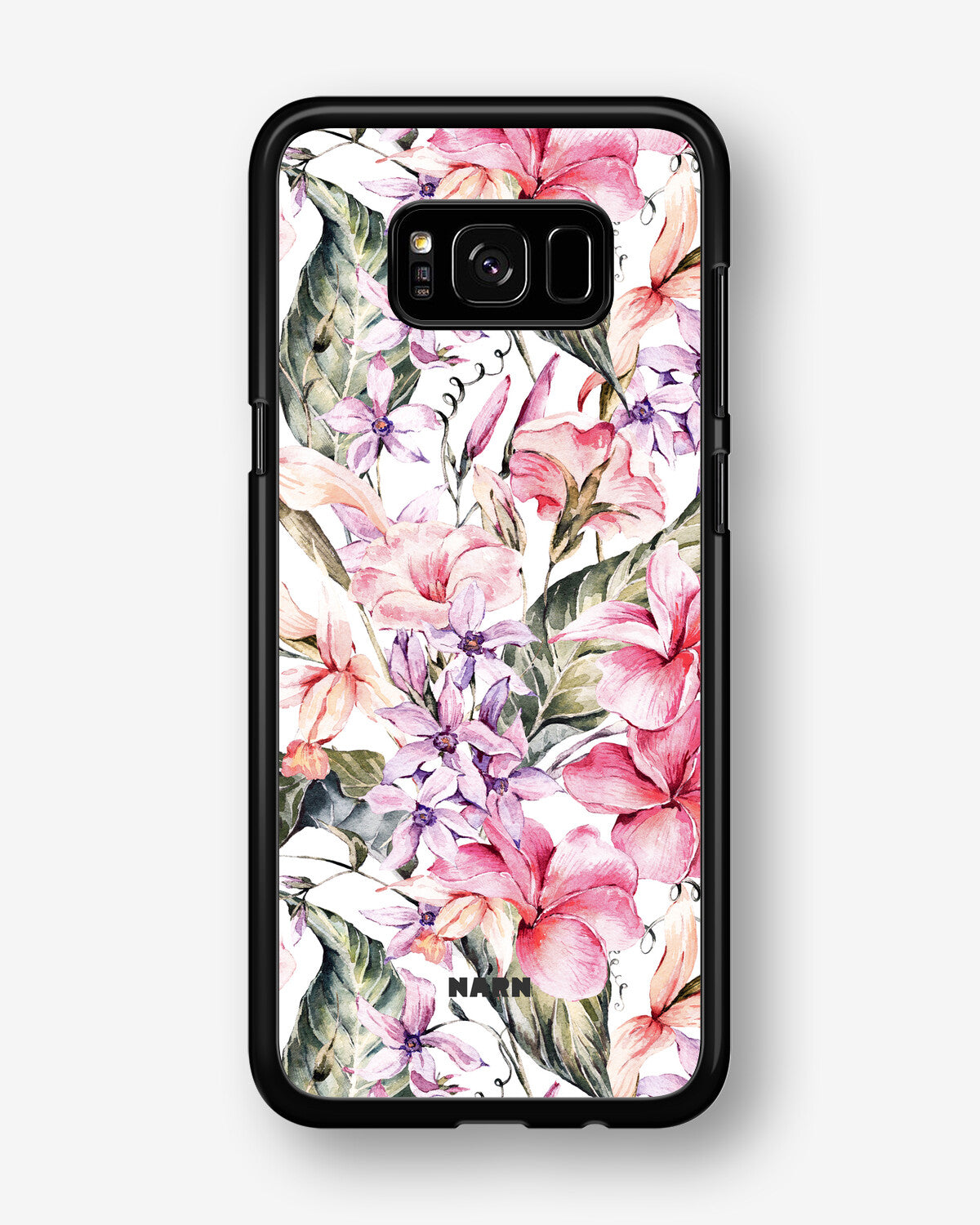 Samsung Galaxy S8 Hard Case – Watercolor Flowers - View 1