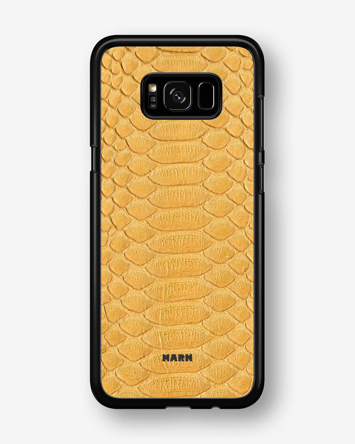 Samsung Galaxy S8 Hard Case – Yellow Snake - View 1