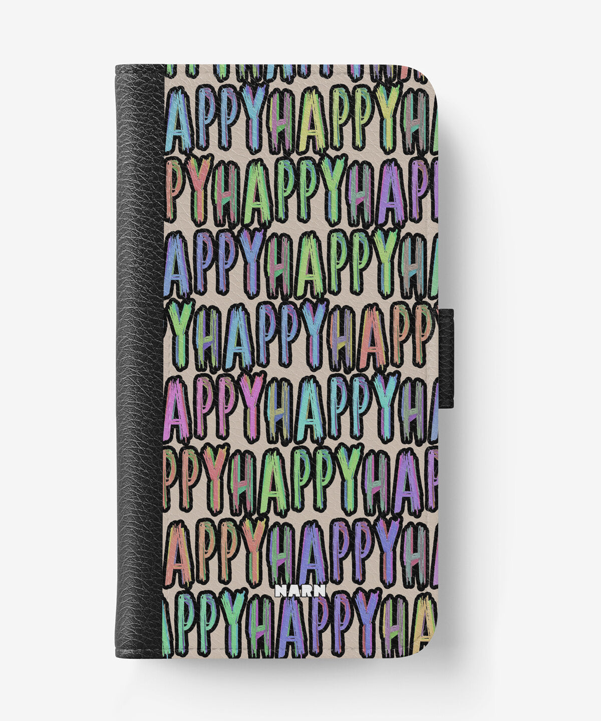 Samsung Galaxy S8 Wallet Case - Happy - View 1