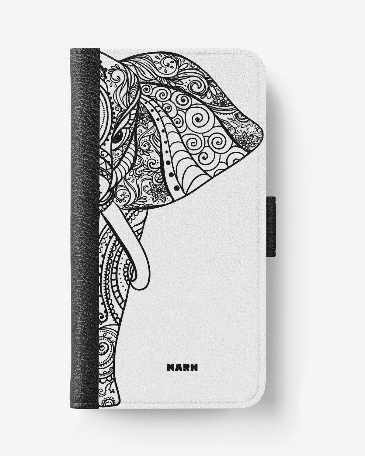 Samsung Galaxy S8 Wallet Case - Mandala Elephant - View 1