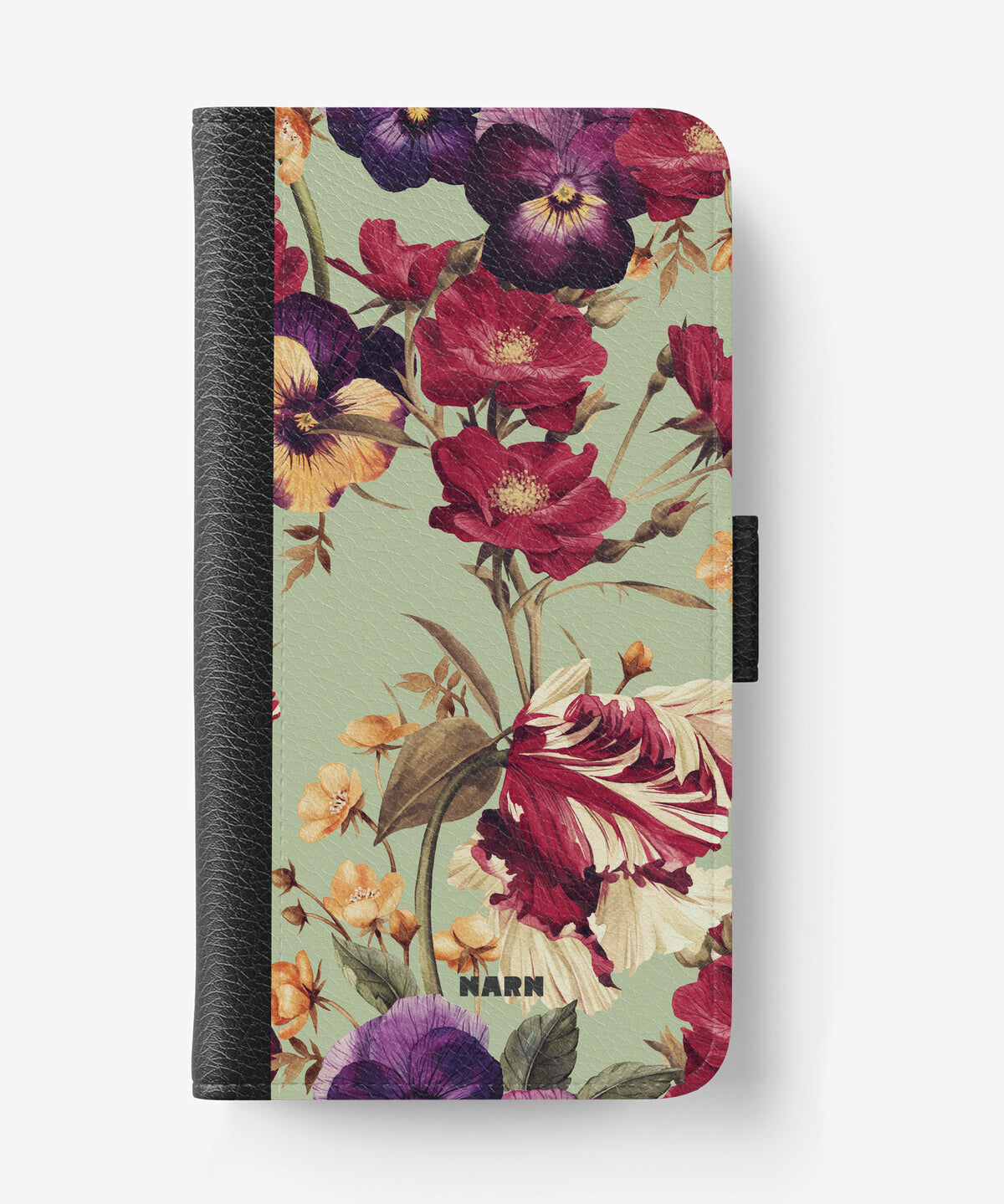 Samsung Galaxy S8 Wallet Case - Pansy Pansy - View 1