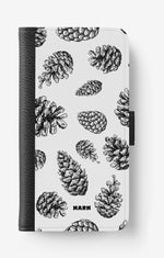 Samsung Galaxy S8 Wallet Case - Pine Cones - View 1
