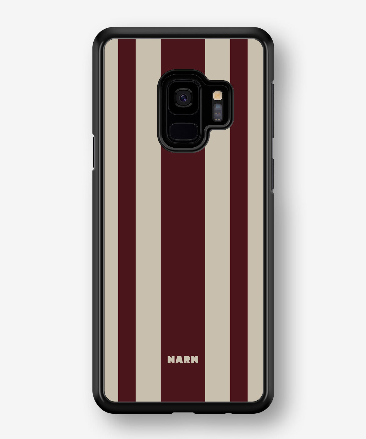 Samsung Galaxy S9 Hard Case – Bordeaux Stripe - View 1