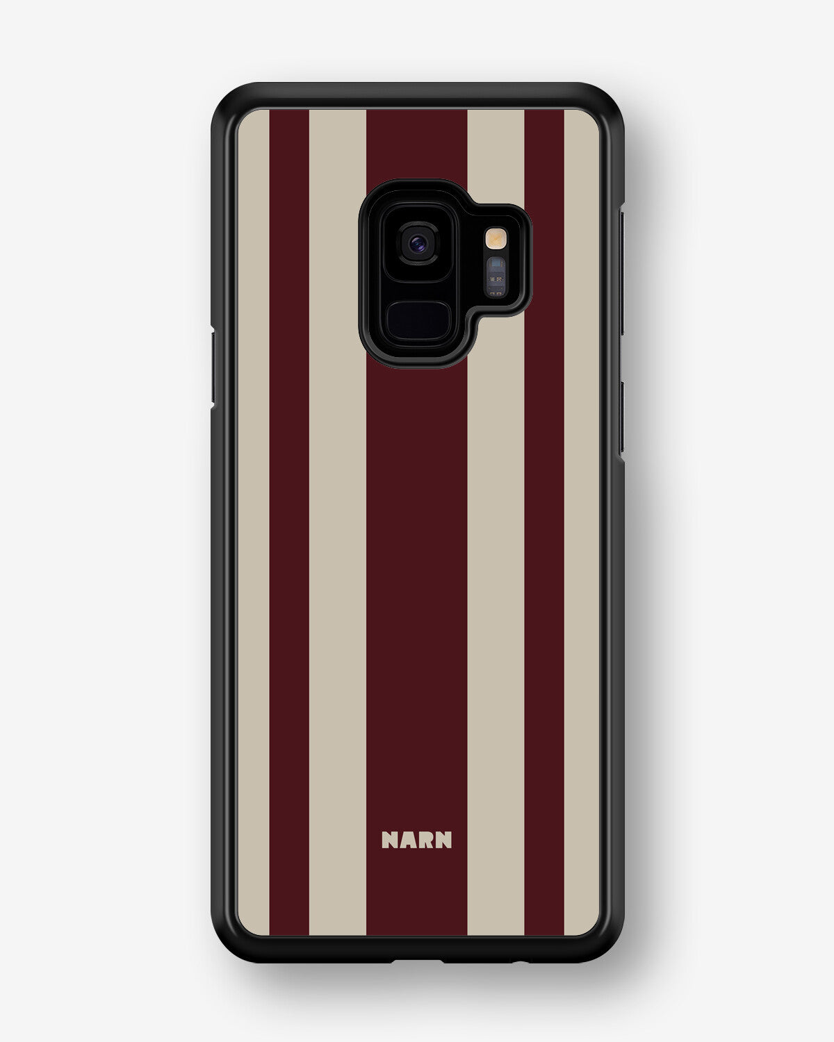 Samsung Galaxy S9 Hard Case – Bordeaux Stripe - View 1
