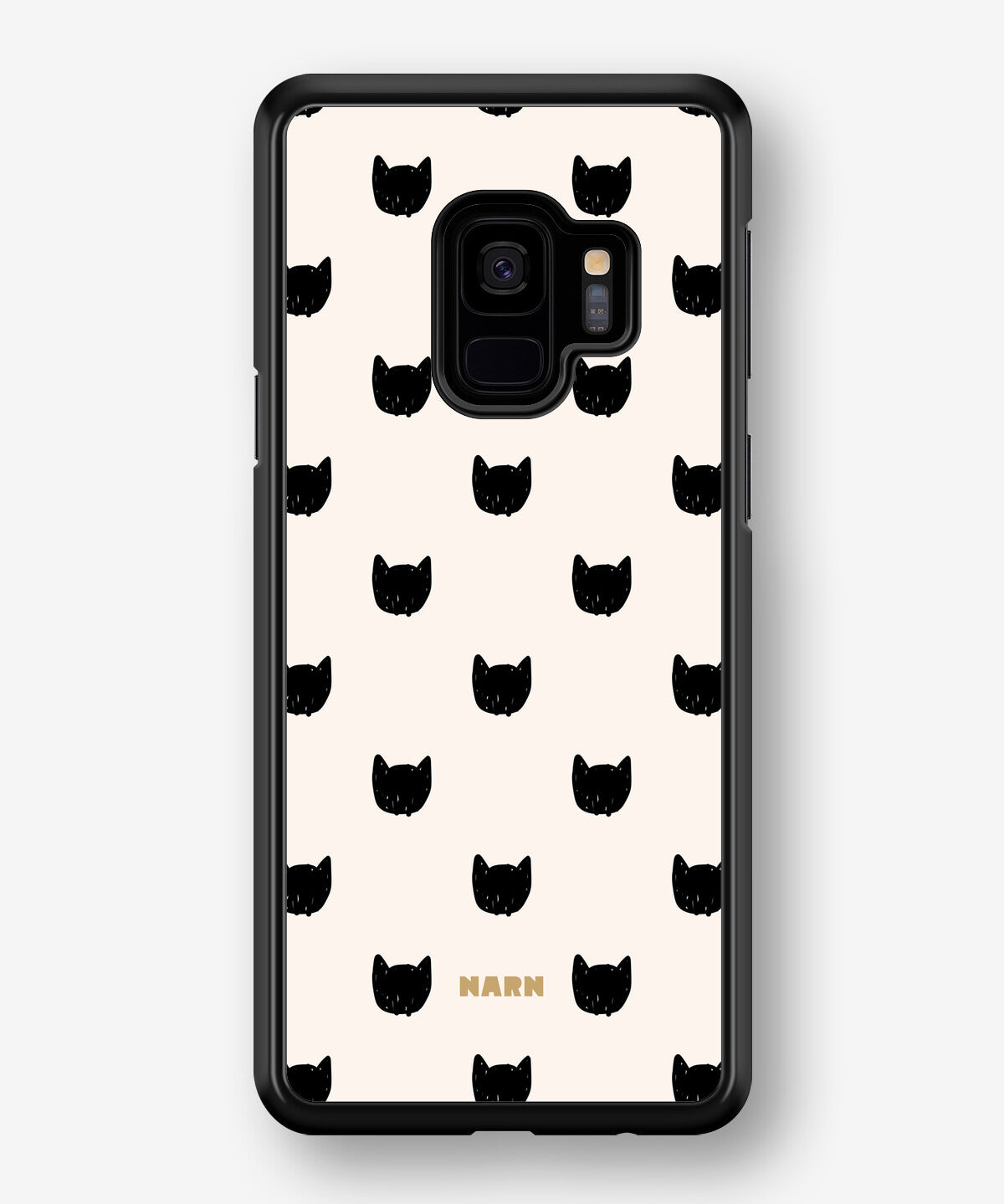 Samsung Galaxy S9 Hard Case – Kitty Dots - View 1