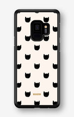 Samsung Galaxy S9 Hard Case – Kitty Dots - View 1