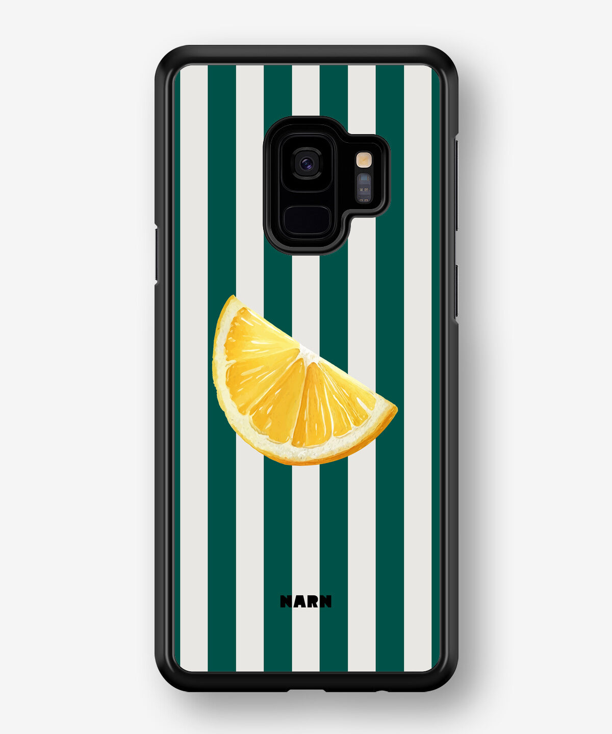 Samsung Galaxy S9 Hard Case – Lemon Stripes - View 1