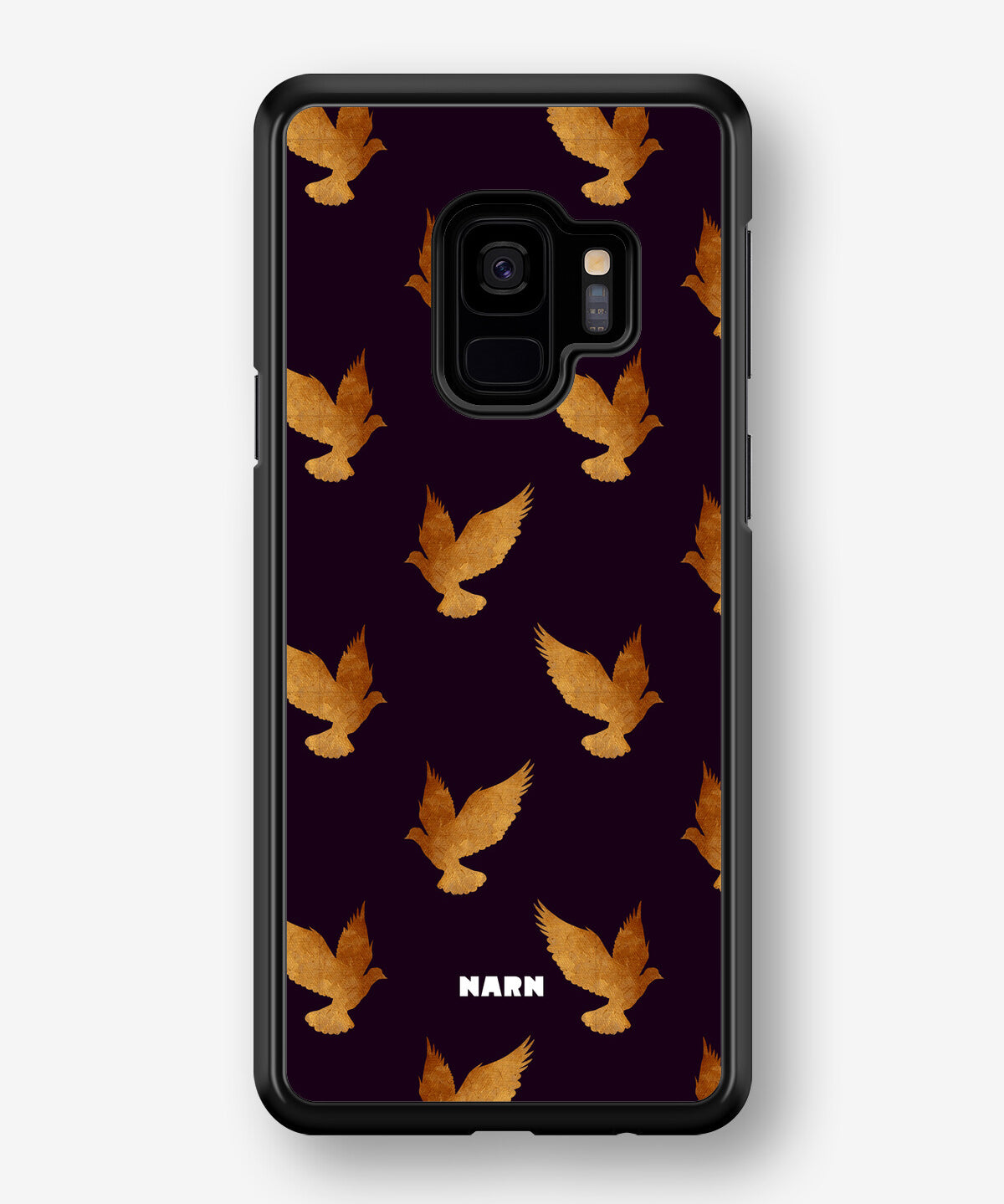 Samsung Galaxy S9 Hard Case – Royal Doves - View 1