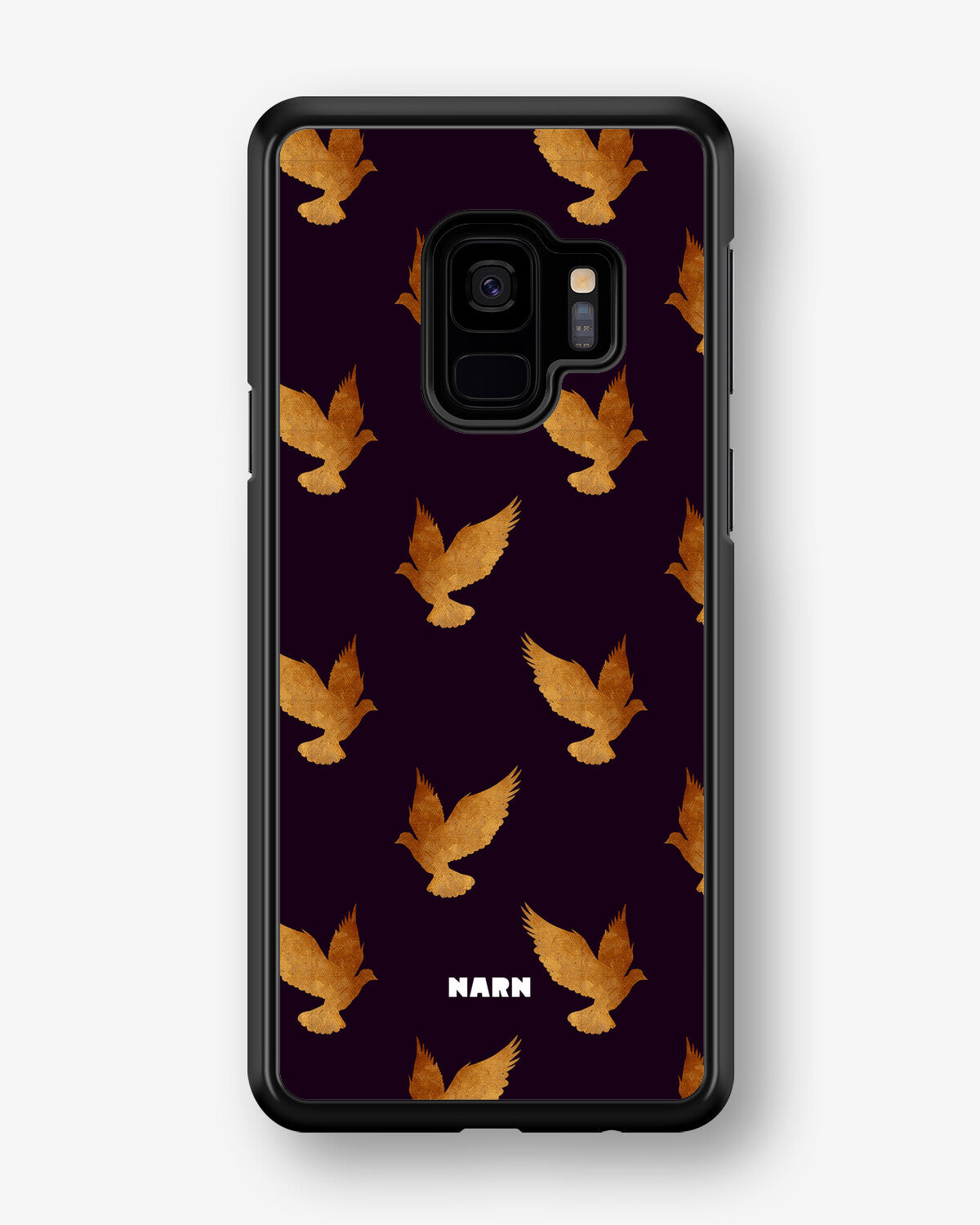 Samsung Galaxy S9 Hard Case – Royal Doves - View 1