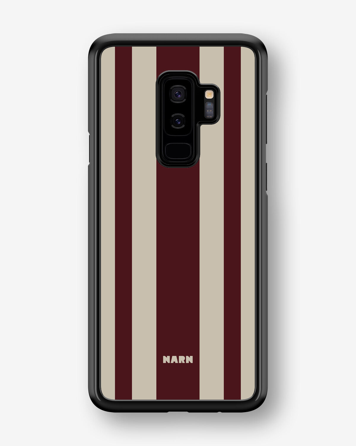 Samsung Galaxy S9 Plus Hard Case – Bordeaux Stripe - View 1