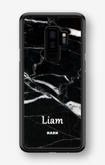 Samsung Galaxy S9 Plus Hard Case – Custom - Black Marble - View 1