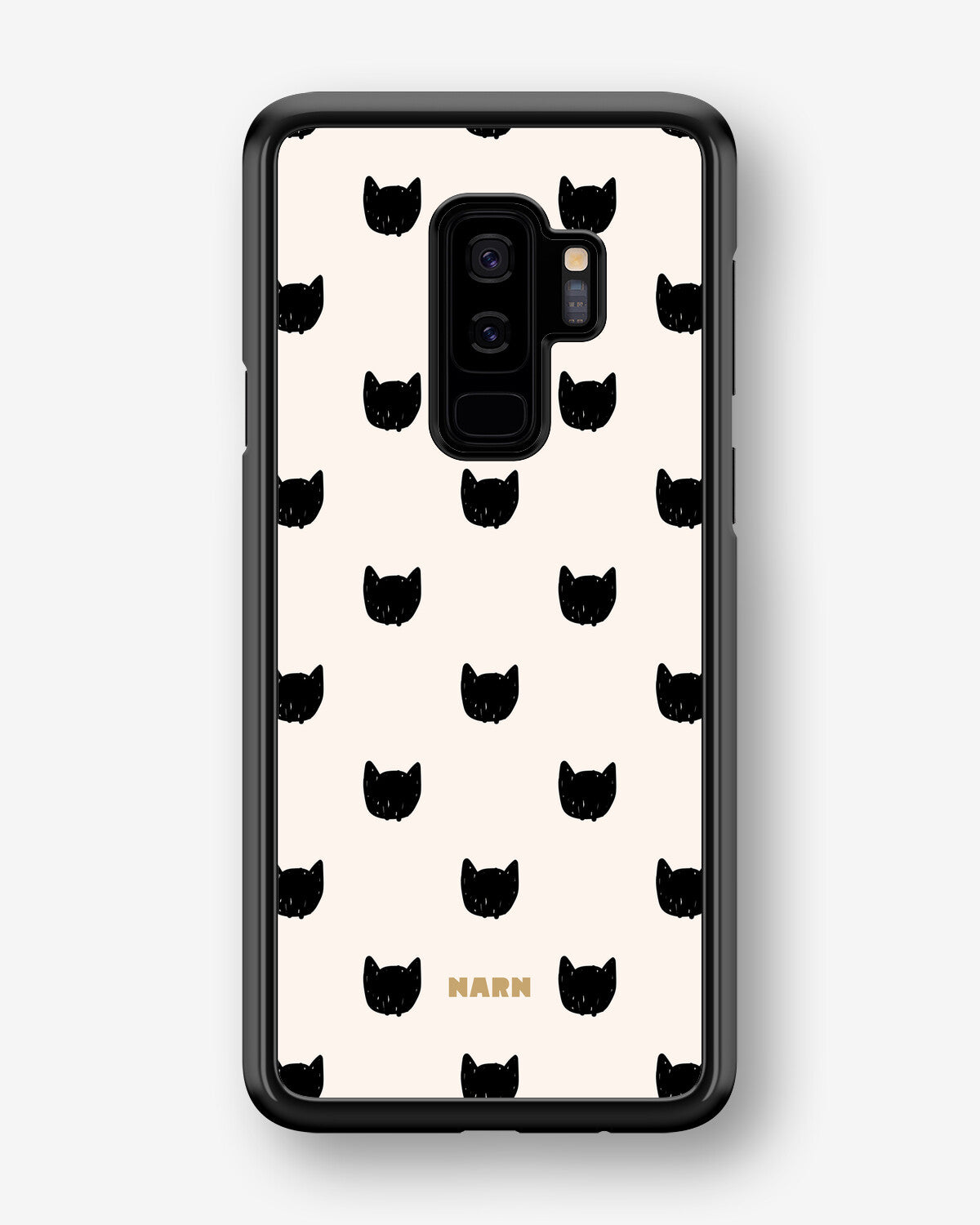 Samsung Galaxy S9 Plus Hard Case – Kitty Dots - View 1