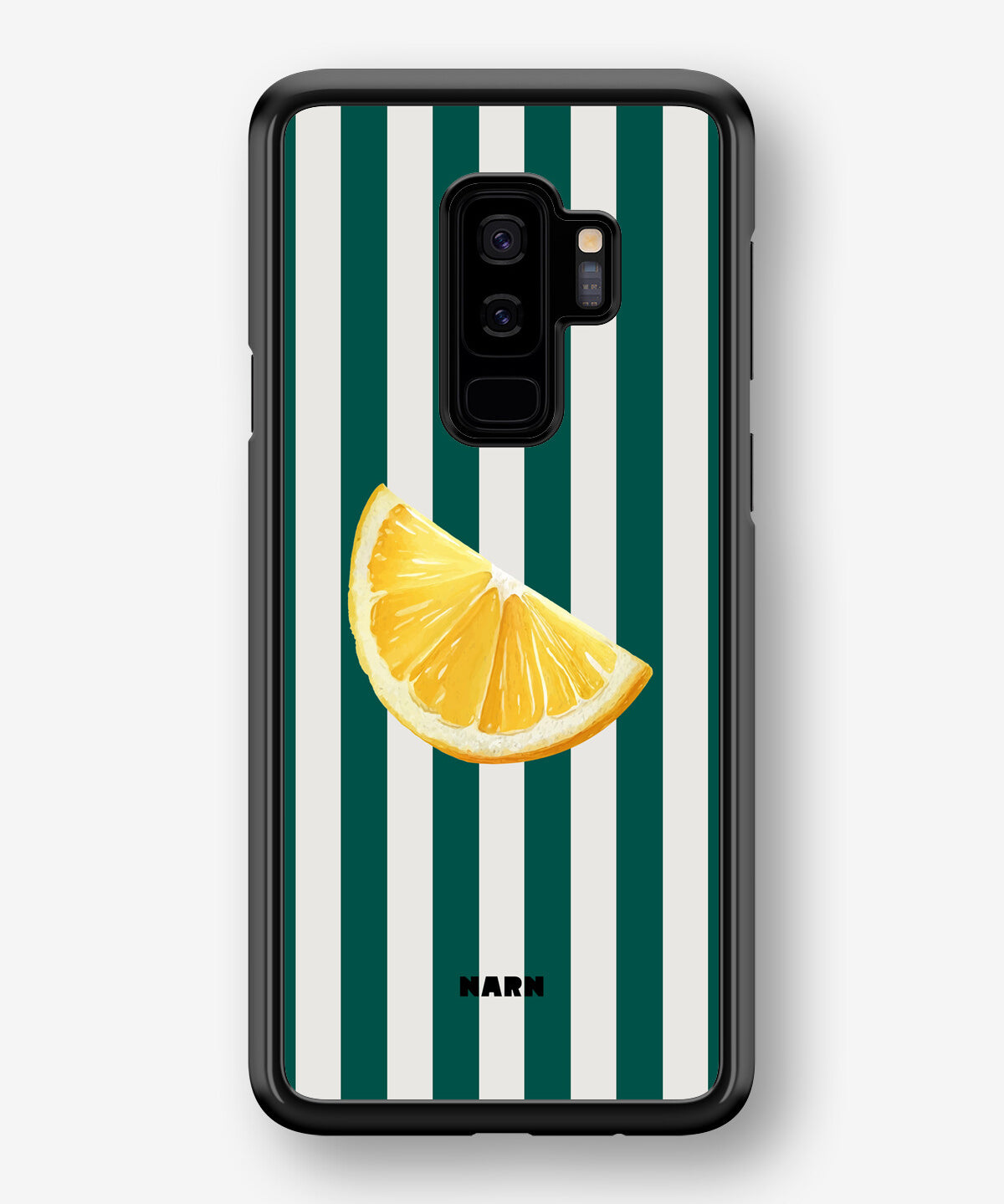 Samsung Galaxy S9 Plus Hard Case – Lemon Stripes - View 1