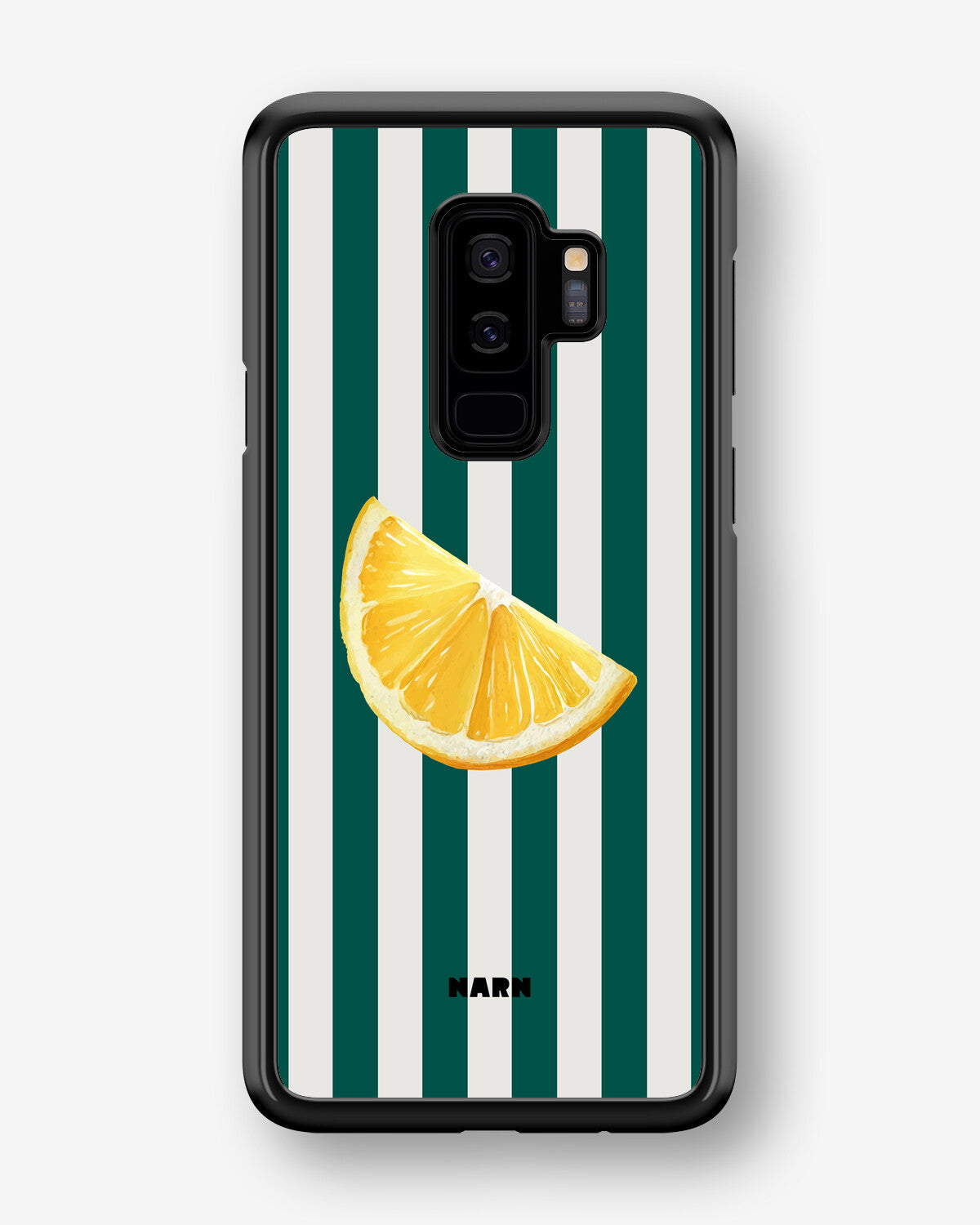 Samsung Galaxy S9 Plus Hard Case – Lemon Stripes - View 1