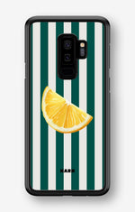 Samsung Galaxy S9 Plus Hard Case – Lemon Stripes - View 1