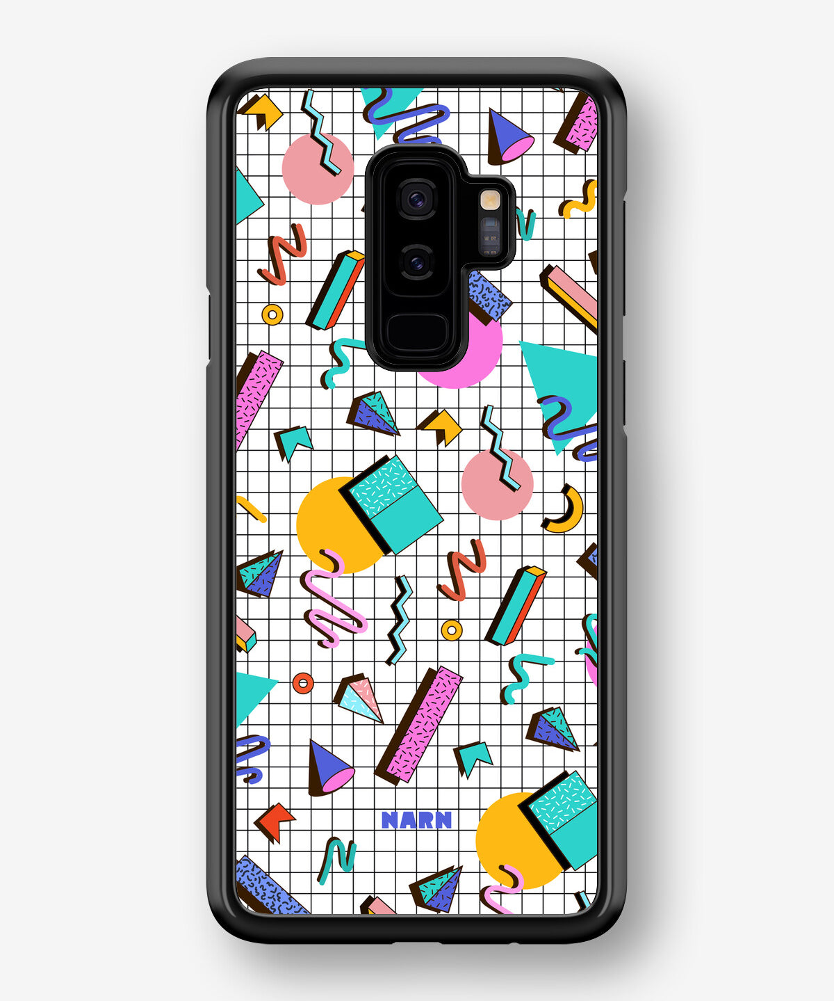Samsung Galaxy S9 Plus Hard Case – 80s Memphis - View 1