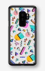Samsung Galaxy S9 Plus Hard Case – 80s Memphis - View 1
