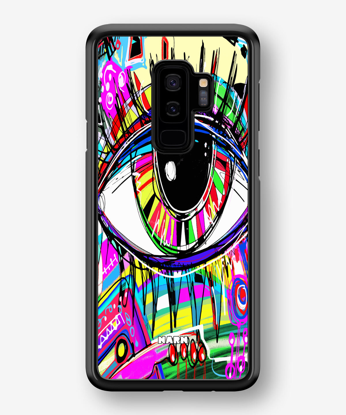 Samsung Galaxy S9 Plus Hard Case – Abstract Eye - View 1