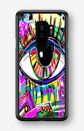 Samsung Galaxy S9 Plus Hard Case – Abstract Eye - View 1