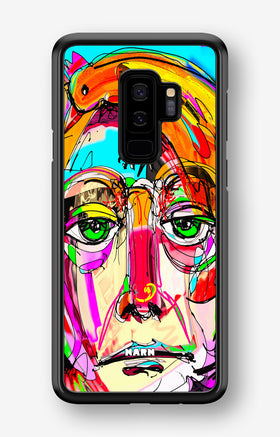 Samsung Galaxy S9 Plus Hard Case – Abstract Portrait - View 1
