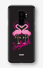 Samsung Galaxy S9 Plus Hard Case – Beach Flamingo - View 1