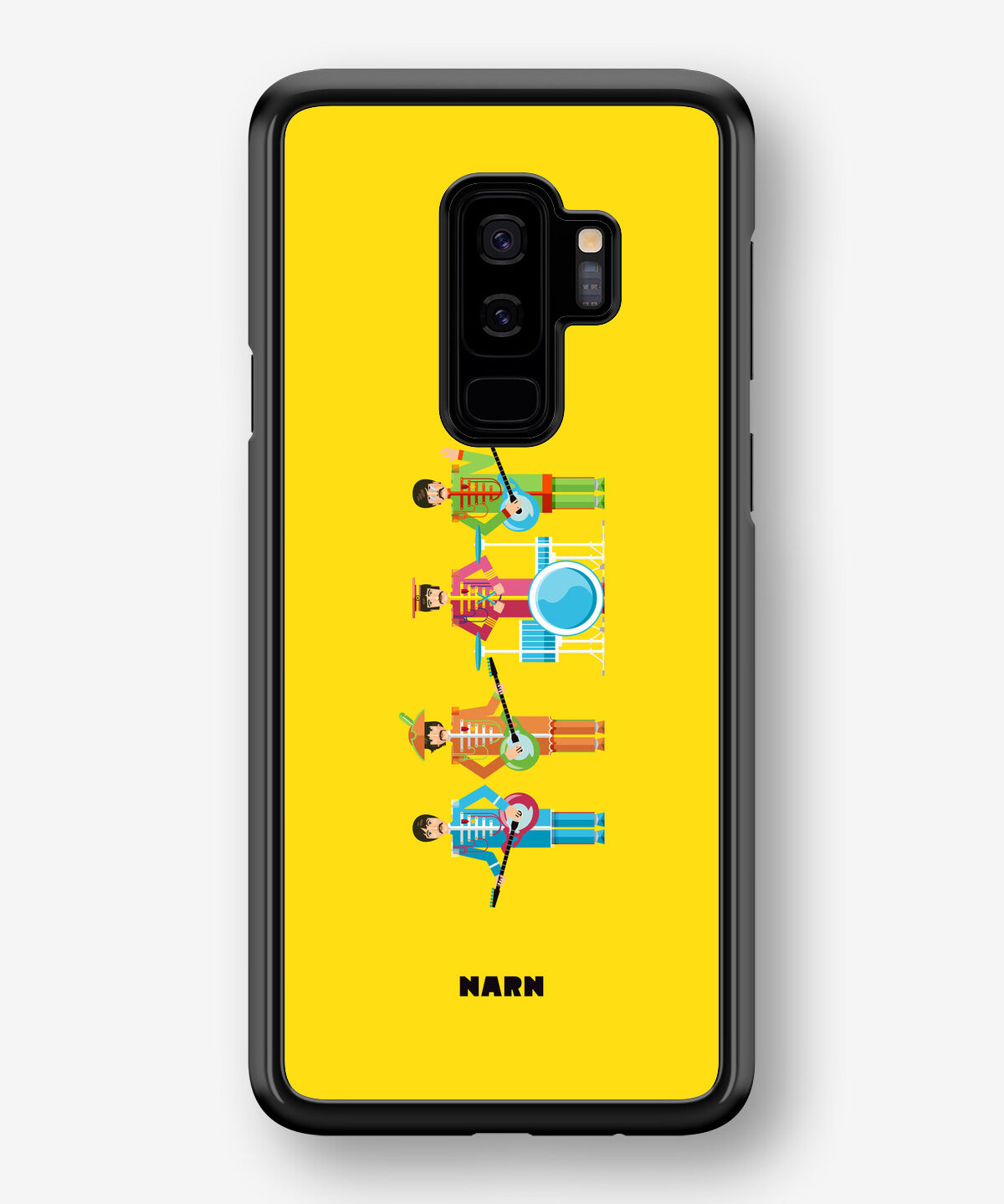 Samsung Galaxy S9 Plus Hard Case – Beatles Yellow - View 1