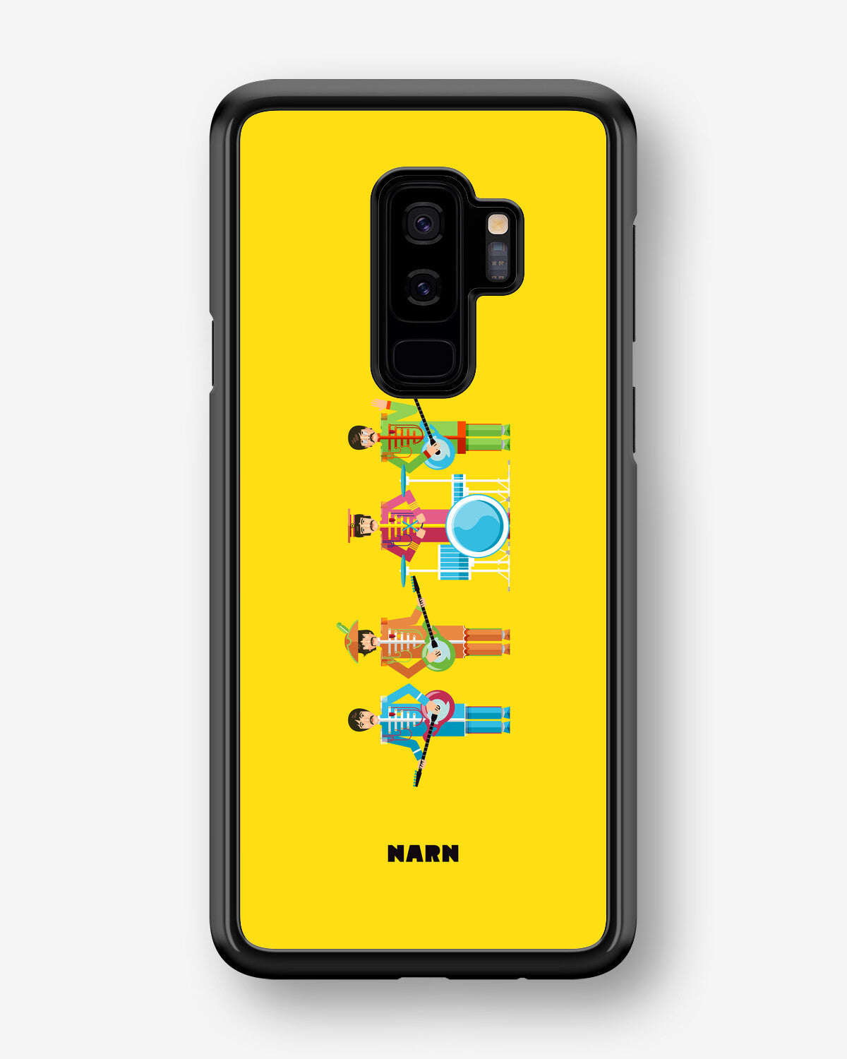 Samsung Galaxy S9 Plus Hard Case – Beatles Yellow - View 1