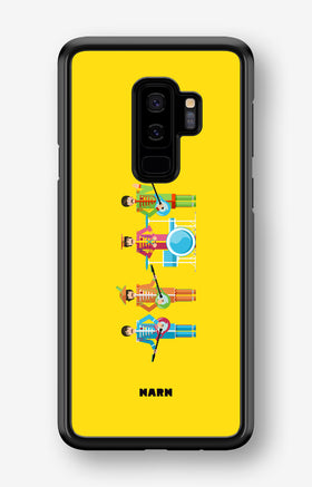 Samsung Galaxy S9 Plus Hard Case – Beatles Yellow - View 1