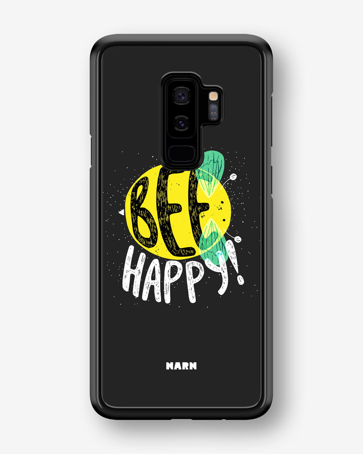 Samsung Galaxy S9 Plus Hard Case – BEE Happy - View 1