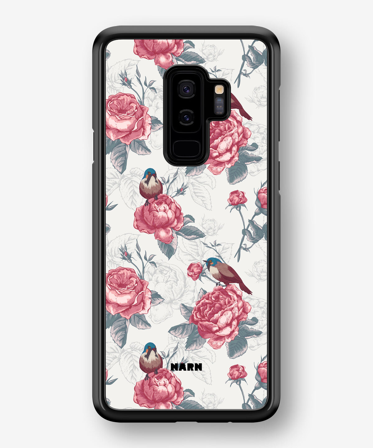 Samsung Galaxy S9 Plus Hard Case – Birds Among Roses - View 1