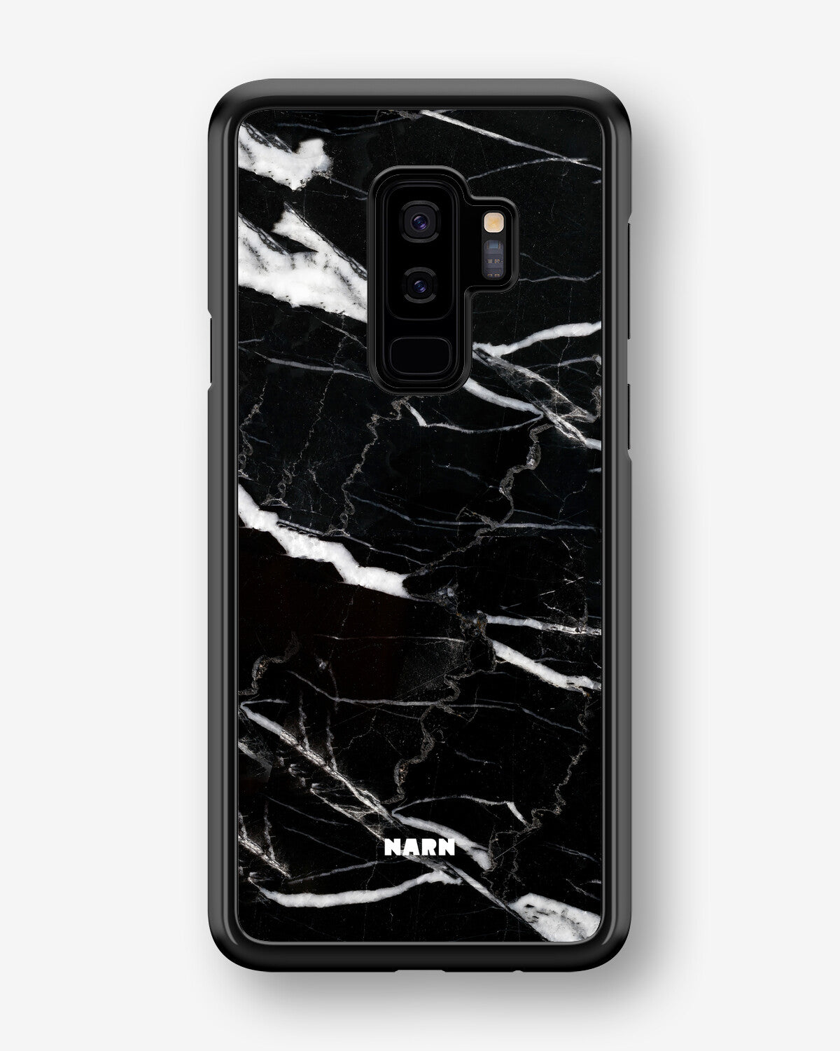Samsung Galaxy S9 Plus Hard Case – Black Marble - View 1