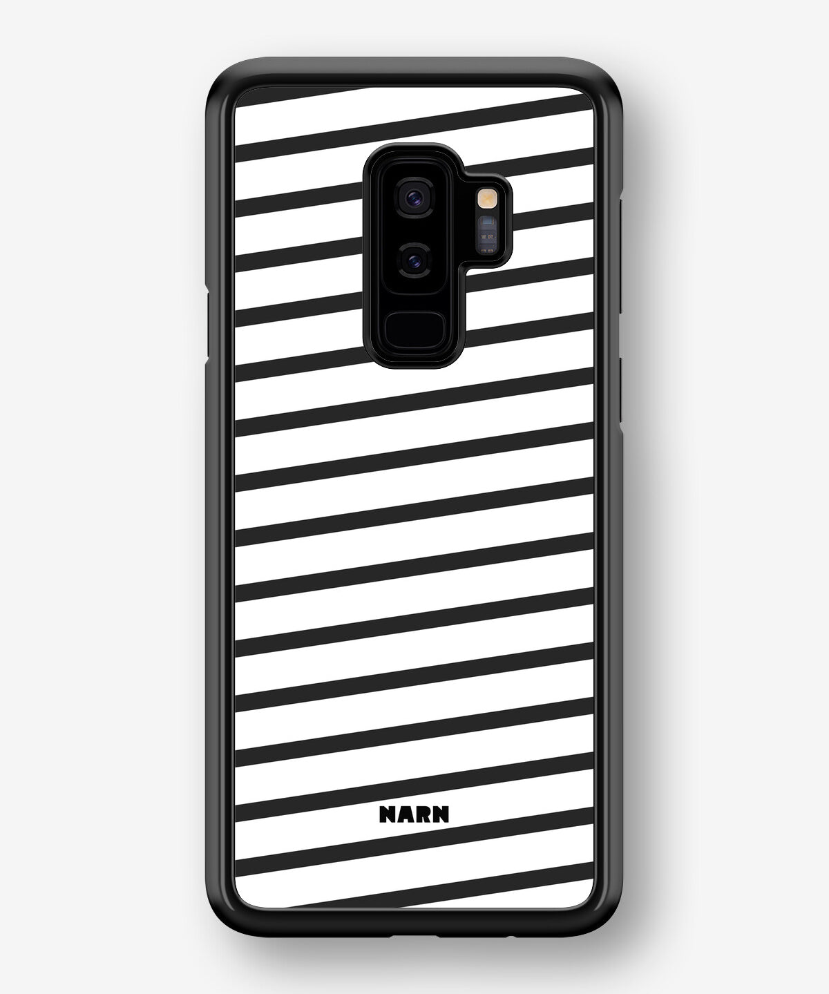 Samsung Galaxy S9 Plus Hard Case – Black Stripes - View 1