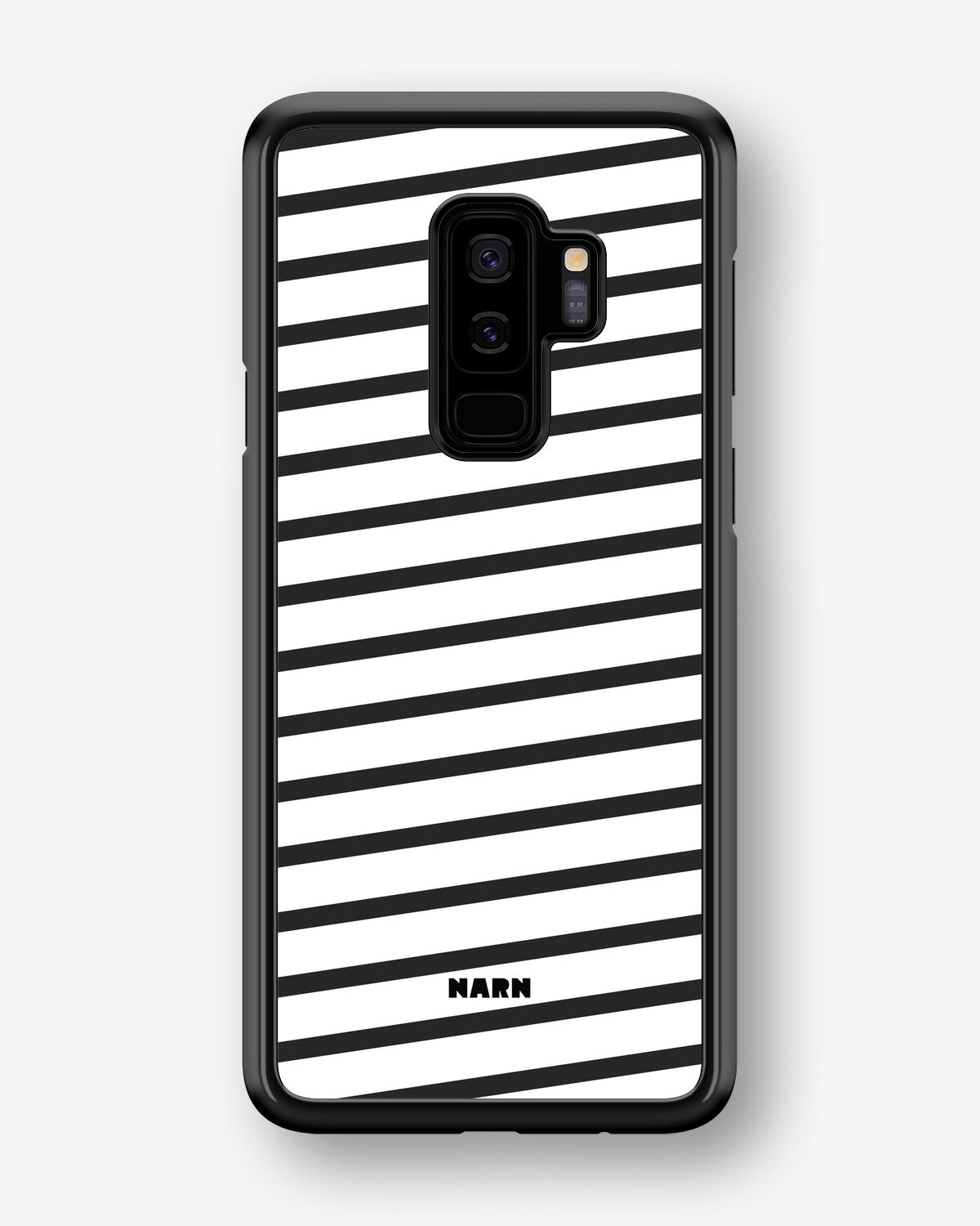 Samsung Galaxy S9 Plus Hard Case – Black Stripes - View 1