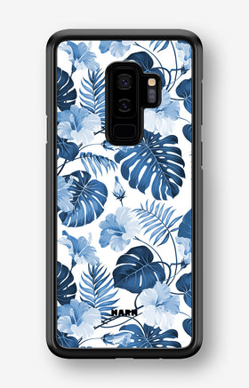 Samsung Galaxy S9 Plus Hard Case – Blue Tropics - View 1