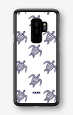 Samsung Galaxy S9 Plus Hard Case – Blue Turtles - View 1