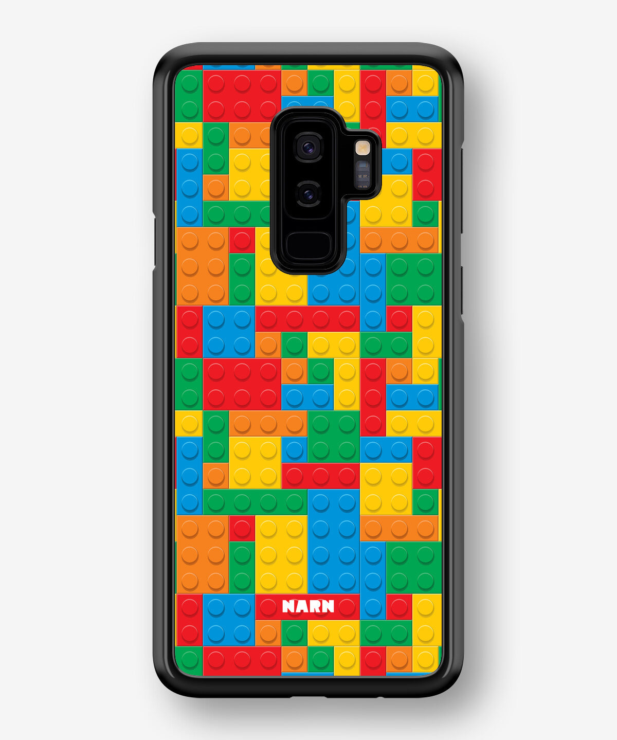 Samsung Galaxy S9 Plus Hard Case – Building Bricks - View 1