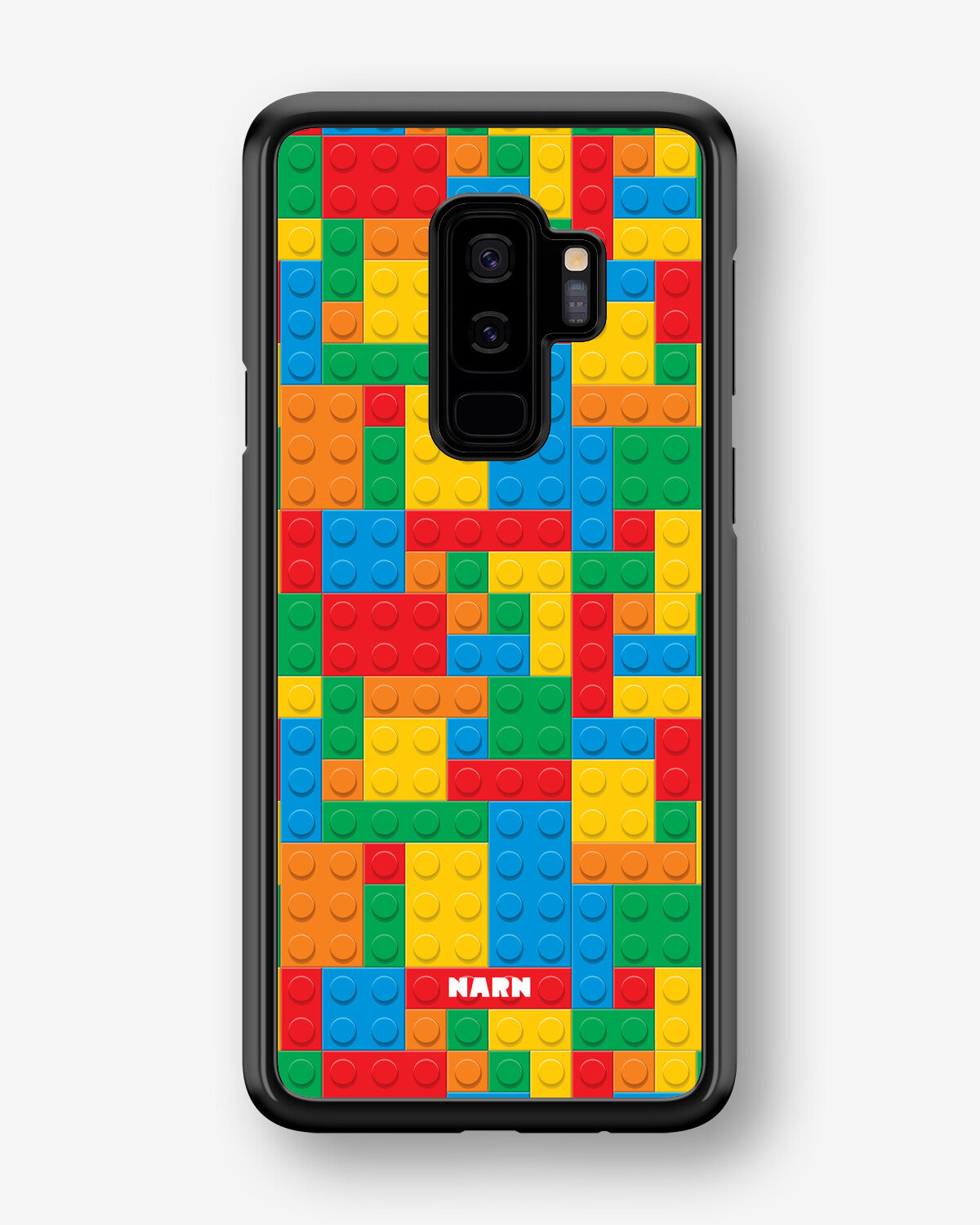 Samsung Galaxy S9 Plus Hard Case – Building Bricks - View 1
