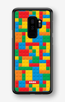Samsung Galaxy S9 Plus Hard Case – Building Bricks - View 1