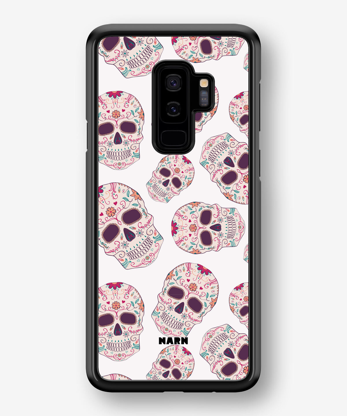 Samsung Galaxy S9 Plus Hard Case – Calavera Skulls - View 1
