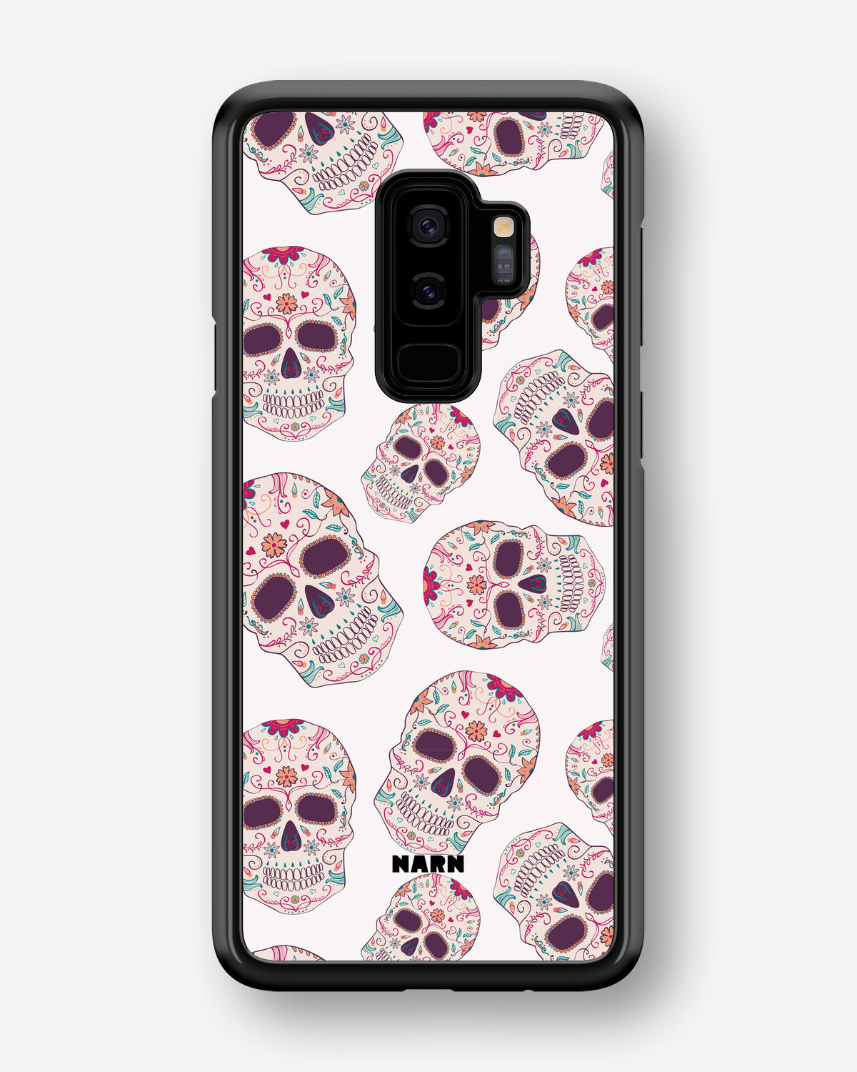 Samsung Galaxy S9 Plus Hard Case – Calavera Skulls - View 1